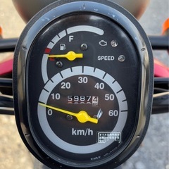 1232.ホンダ　AF67トゥデイ　FI 原付　バイク　50cc 車体　埼玉の画像