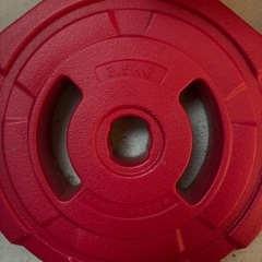 ダンベル（10kg、追加プレート3.5kg✖︎2 最大17kg）の画像