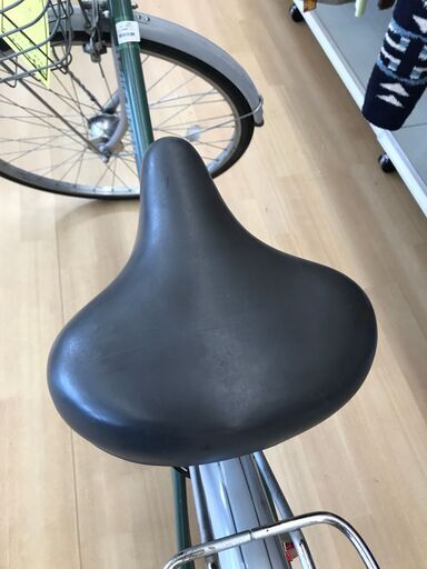 A-1557【リユースのサカイ野々市店】自転車　グリーン 27インチ　※クリーニング済み