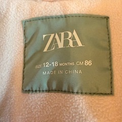 zara  キッズ冬服の画像