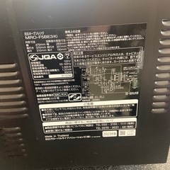 坂2603-039 日立オーブンレンジ MRO-F5BE3（K） 動作確認済 キズ汚れ有りの画像