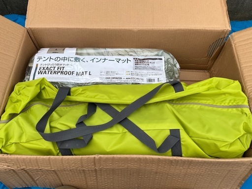 ■未使用新品■キャンプ テント LOGOS(ロゴス)ROSY DOME サイズL【3～4人用】エントリーパックインナーパット付き
