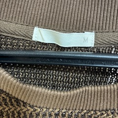 【新品未使用】GU メッシュテクスチャークルーネックTの画像