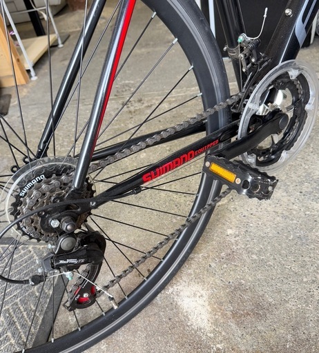 札幌市内配送可 美品 21Technology FUNN GT100S ロードバイク 自転車 700C サイズ M ドロップハンドル 14段変速