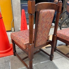 昭和レトロな椅子の画像