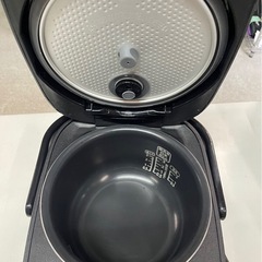 IRIS OHYAMA　アイリスオーヤマ　IHジャー炊飯器　RC-IA31-B　3合炊き　極厚銅釜　分離型　1台2役　IHコンロ　0.54L　ブラック　稼働確認済　中古　③の画像