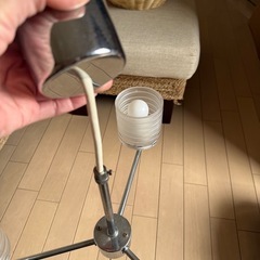 ガラスの照明器具の画像