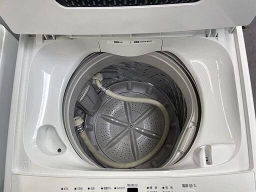 アイリスオーヤマ 洗濯機 5.0kg 2022年製 IAW-T504 ホワイト 全自動 