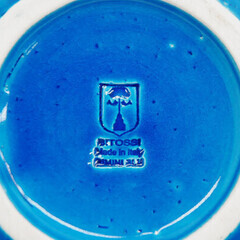 BITOSSI ビトッシ リミニブルー フラワーベース L No.21 花瓶 ディスプレイ雑貨 アルド ロンディ イタリア製 47656の画像