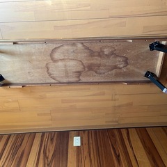 長机　折りたたみ式　ローテーブルの画像