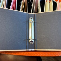 2リングファイルの画像