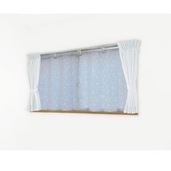 断熱カーテン 窓際 あったかカーテン 91cm×90cm 2枚入の画像