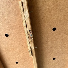 ベッドフレーム シングルサイズ 傷みありの画像