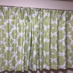 遮光2級・遮熱(グリーン) 110＊100 4枚セットの画像