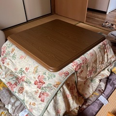 テーブルこたつの画像