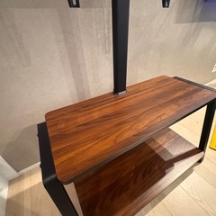 オーディオラック マウント付き テレビスタンドの画像