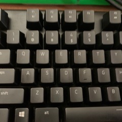 RAZER BlackWidow X Chroma ゲーミングキーボード　ジャンク の画像