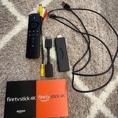 【美品！すぐサブスク観れるセット】プロジェクターとfire TV stick 4Kセットの画像