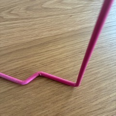 ワイヤーラック　ピンクの画像