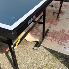 IGNIO 卓球台　ダークグレーの画像