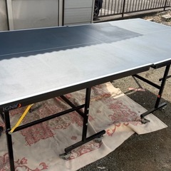 IGNIO 卓球台　ダークグレーの画像