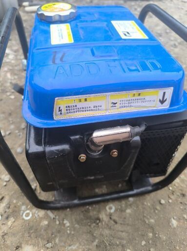 ADD FIELD GT800 インバーター発電機 800W 100V 1発始動 動作確認済み ポータブル発電機1発始動 発電OK