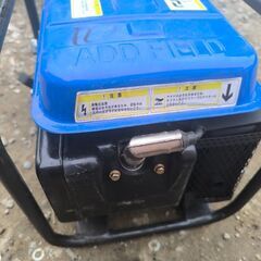 ADD FIELD GT800 インバーター発電機 800W 100V 1発始動 動作確認済み ポータブル発電機1発始動 発電OKの画像