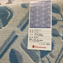 【未使用】布団　夏掛け　タオルケット　3点セットの画像