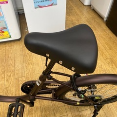 ⭐️極美品⭐️20インチ自転車 コンパクト ブラウンカラー  新生活　No.2283の画像