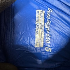 モンベル　寝袋の画像