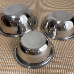 ステンレス ボール 3点 セット 16 18 22cmの画像