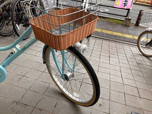 ?極美品?DAINICHI ダイニチ?22インチ子供用自転車?OLIVE des OLIVE/オリーブドオリーブ?LEDオートライト?