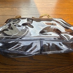 がま口クリアバッグの画像