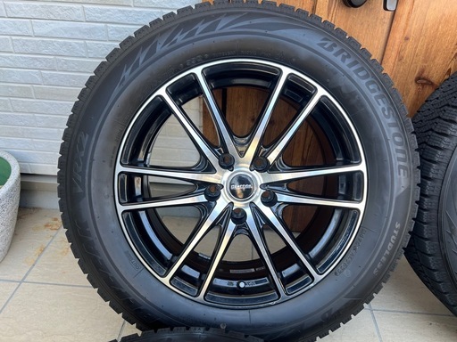 225/60 R17 ブリヂストン VRX2 23年製 ホイールセット