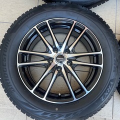 225/60 R17 ブリヂストン VRX2 23年製 ホイールセットの画像