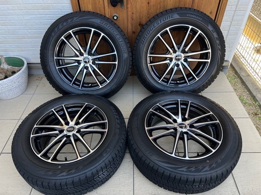 225/60 R17 ブリヂストン VRX2 23年製 ホイールセット