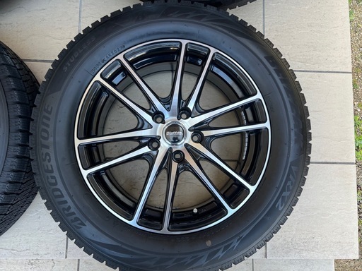225/60 R17 ブリヂストン VRX2 23年製 ホイールセット