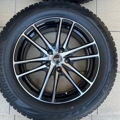 225/60 R17 ブリヂストン VRX2 23年製 ホイールセットの画像