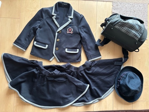 らく楽寺井幼稚園女児制服セット