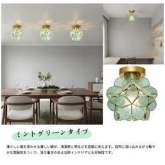 【楽天1位 6冠達成】シーリングライト 1灯 E26 led対応 花 おしゃれ シーリング ライト 花びら 花型 ガラス 桜 led 小型シーリングライト 天井照明器具 天井ライト 吊り下げ 可愛いライト アンティーク リビング 工事不要 引っ掛けシーリング 型板 真鍮 スチール オシャレの画像