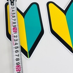 初心者マーク マグネット 車用 2枚の画像