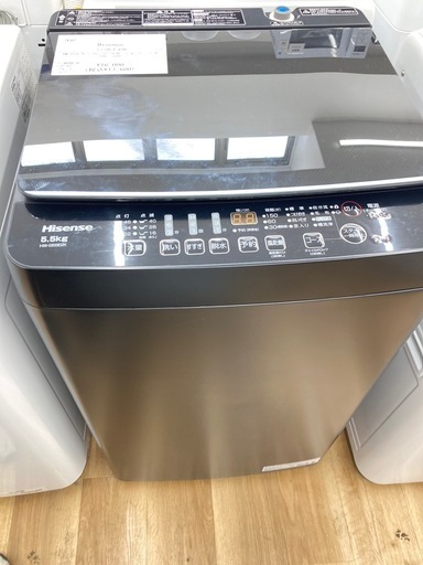 【トレファク高槻店】安心の1年間保証！取りに来られる方限定！Hisense(ハイセンス）の全自動洗濯機のご紹介です！