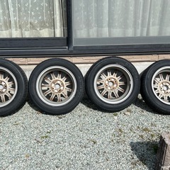 ホンダN-WGN純正ホイール・ほぼ新品夏タイヤの画像