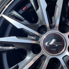 タイヤホイール　ウェッズ　 レオニスGX 　シエンタ の画像