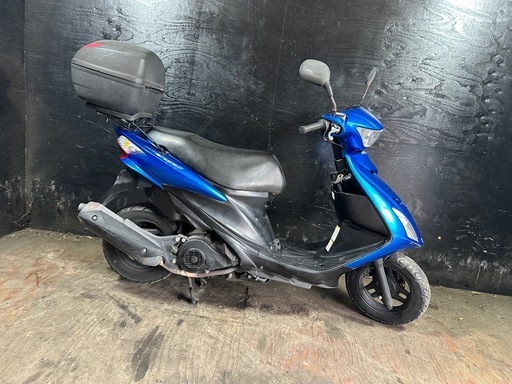 ★支払総額7.5万円★走行テスト済み！下取り可能！スズキ アドレスV125S CF4MA 人気のワンツー！Sタイプ！ リアボックス付き！通勤通学に！