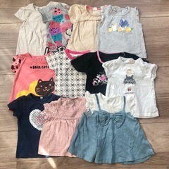 女の子 90cm おまとめ 甚平 水着 パジャマ　セットの画像