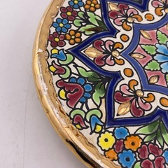 ★手渡しのみ CEARCO セビリア焼 装飾用皿 (k11342)  の画像