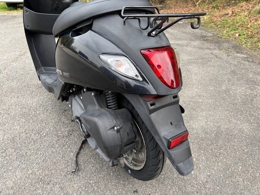 （取引中）スズキ　レッツ　低走行　前後タイヤ新品　バッテリー新品
