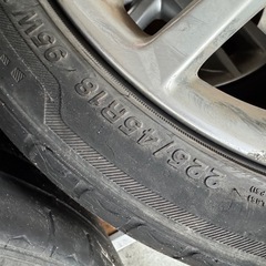 クラウン純正18インチの画像