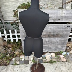 トルソー マネキン  黒 店舗什器 高さ調整可 ディスプレイ用の画像